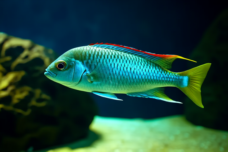 Colorful and Committed: Discovering the Behaviors of the Rajah Cichlid