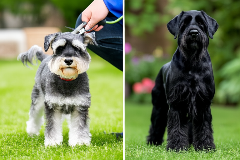 From Puppies to Adults: A Visual Journey of Schnauzer Growth