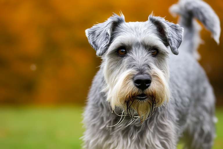The Curly-Coated Chronicles: A Day in the Life of a Schnauzer