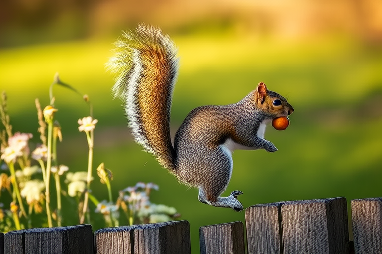 Squirrels: Masters of Agility and Stealth in Your Backyard