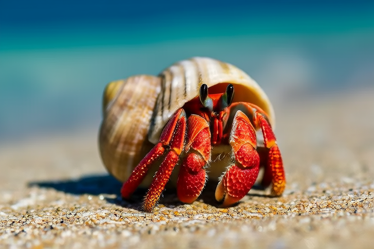 From Sand to Shell: The Unique World of Hermit Crabs