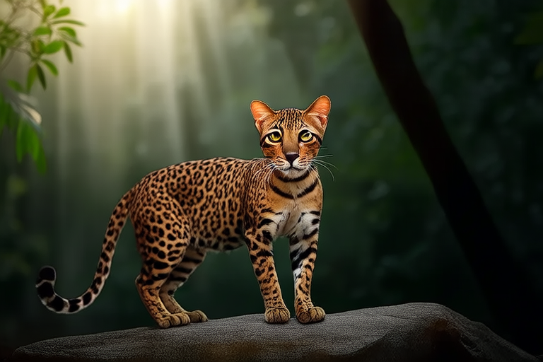 Unleashing the Wild: The Majestic Bengal Cat