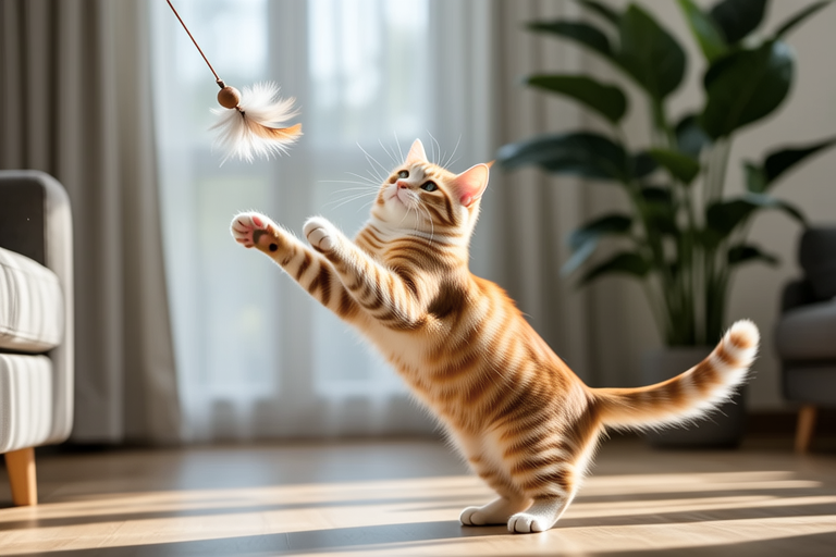 5 Creative DIY Ideas for Playtime with Your Orange Feline Friend