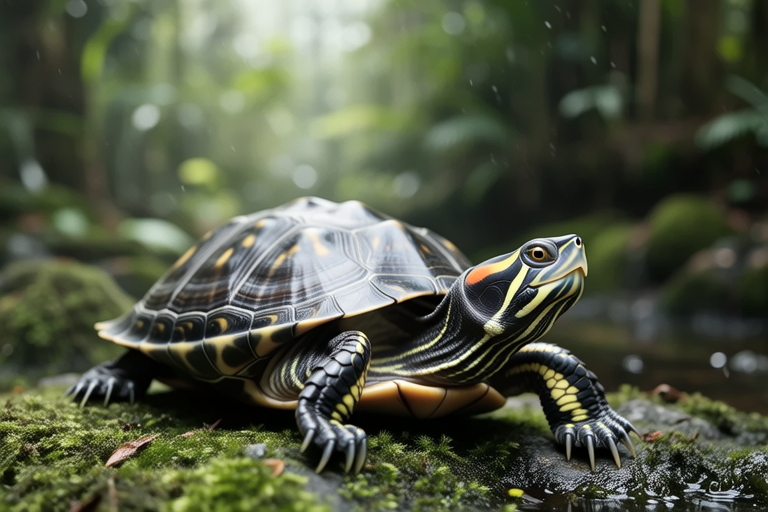 Adorable Moments with Your Three-Striped Box Turtle That Will Melt Hearts