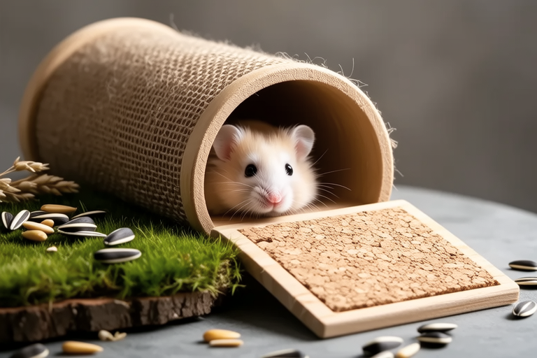 Hamster Habitat Hacks: DIY Cozy Nests and Fun Tunnels