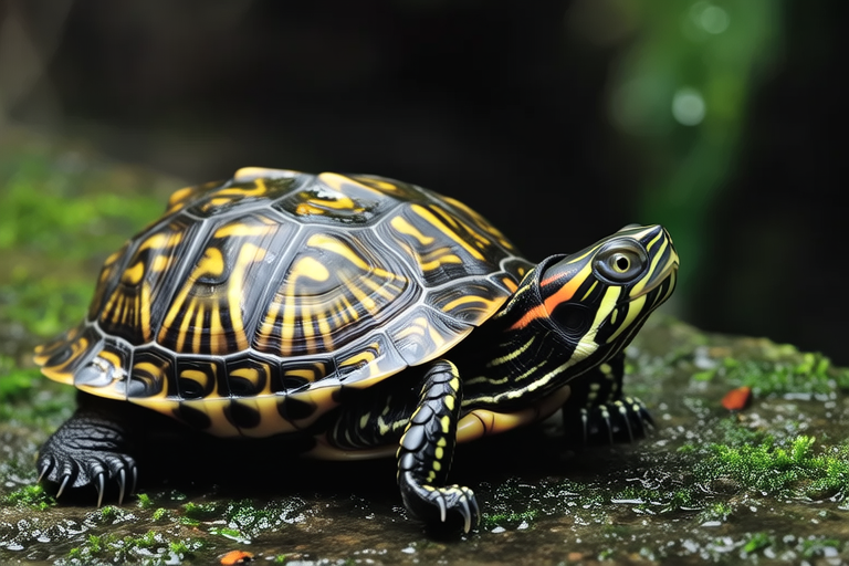 Meet the Fascinating Three-Striped Box Turtle: Nature’s Little Terrarium Treasure