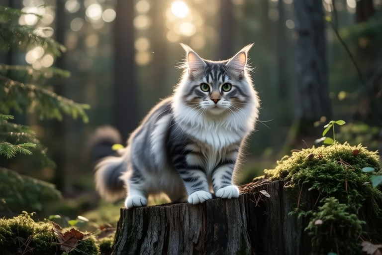 Unraveling the Secrets of Raising a Happy Norwegian Cat