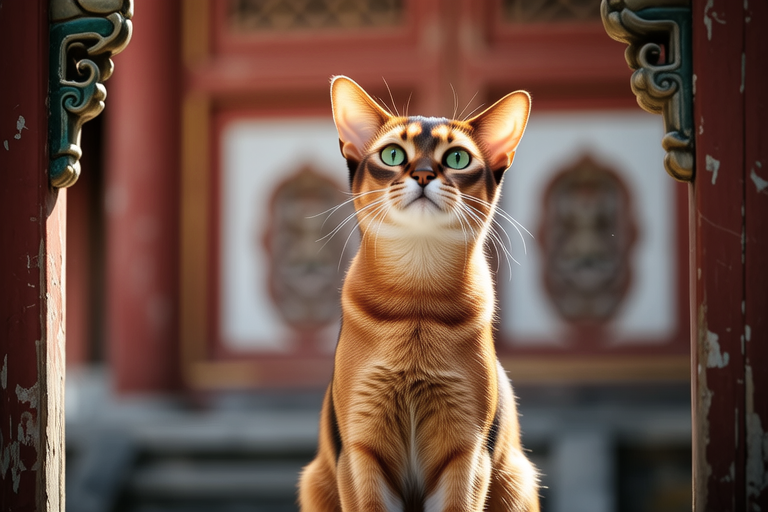 From Temple to Home: A Journey with the Abyssinian Cat